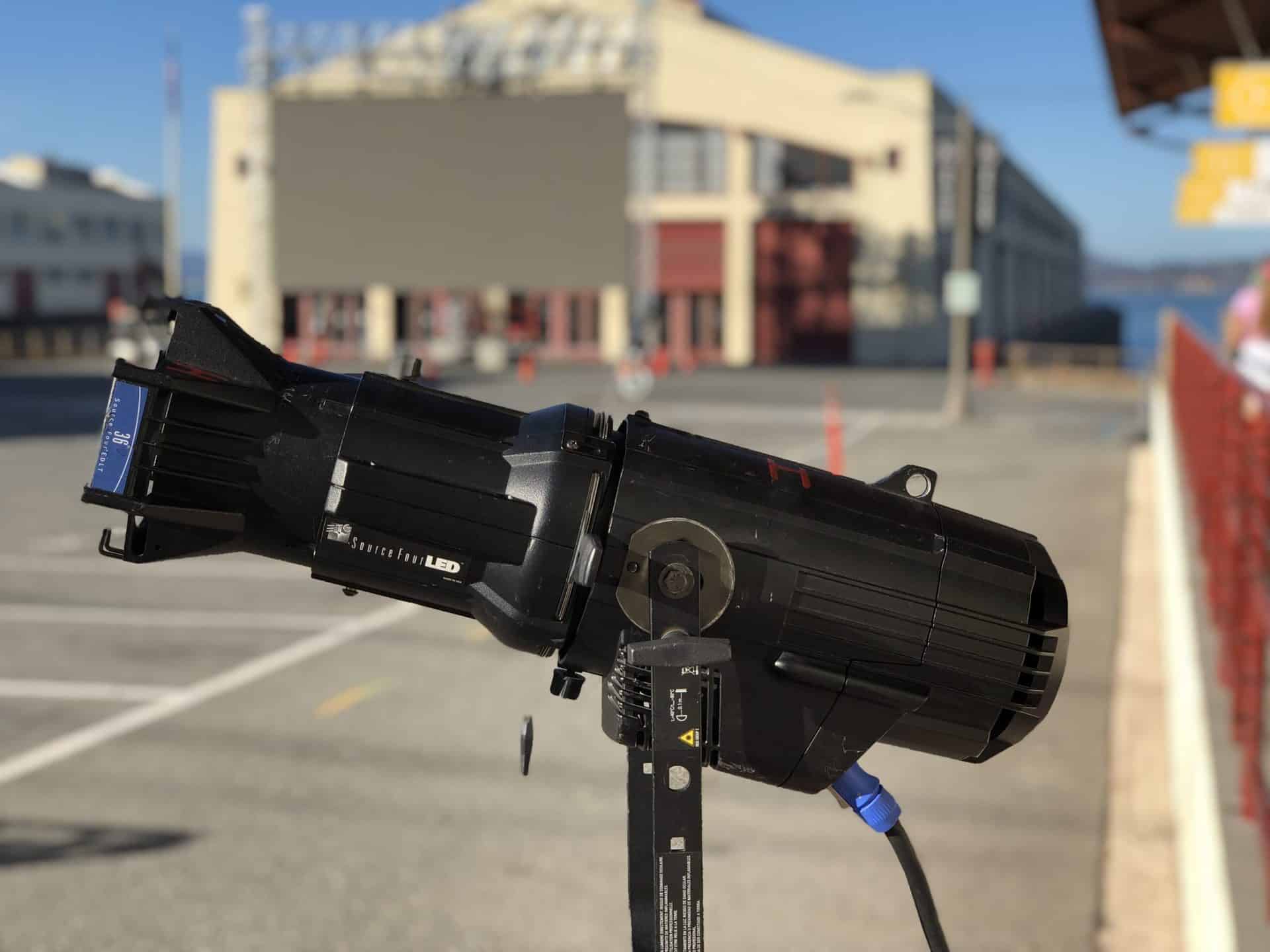 Source 4 LED light outside