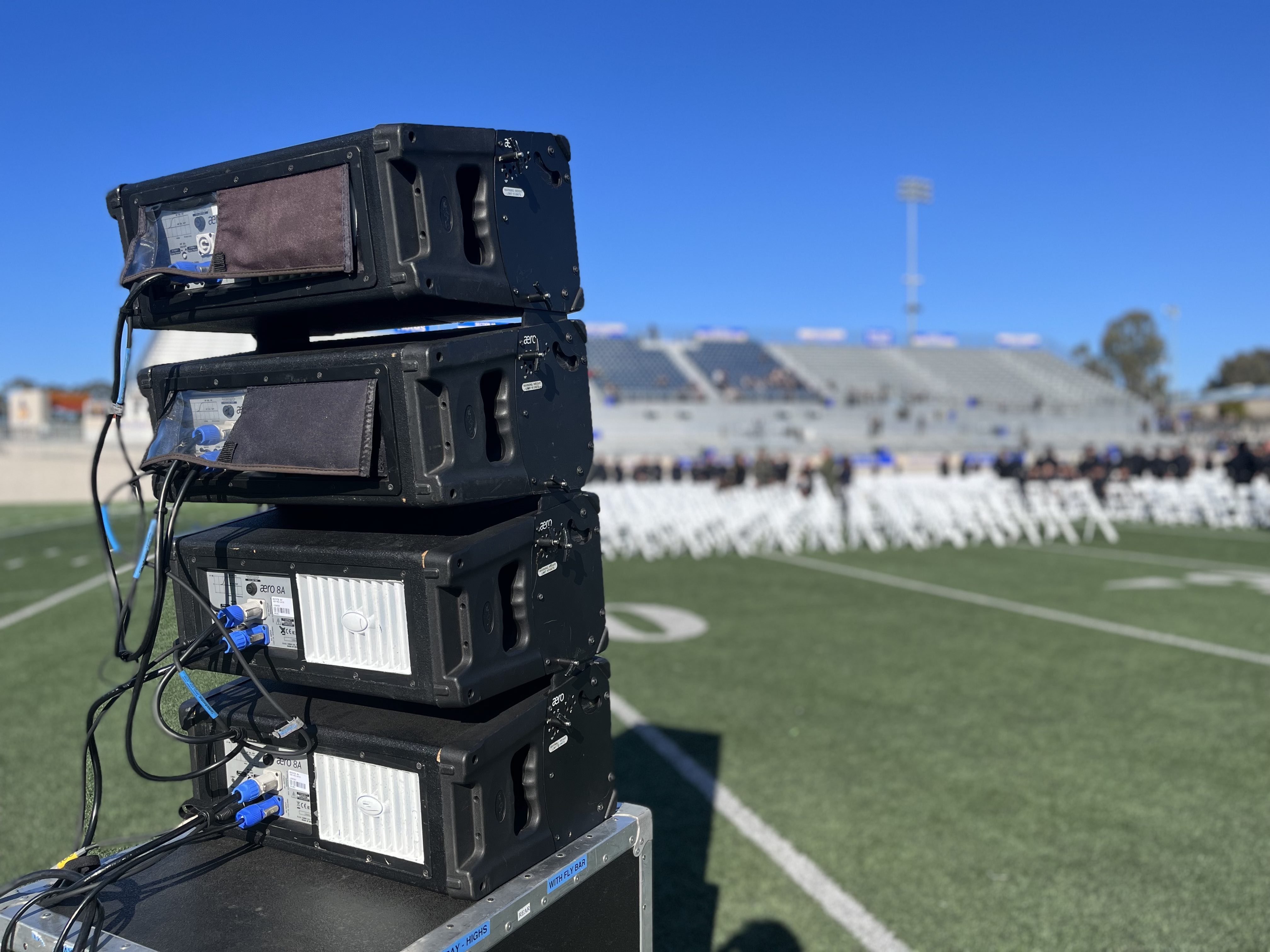 Large speaker system in Salinas