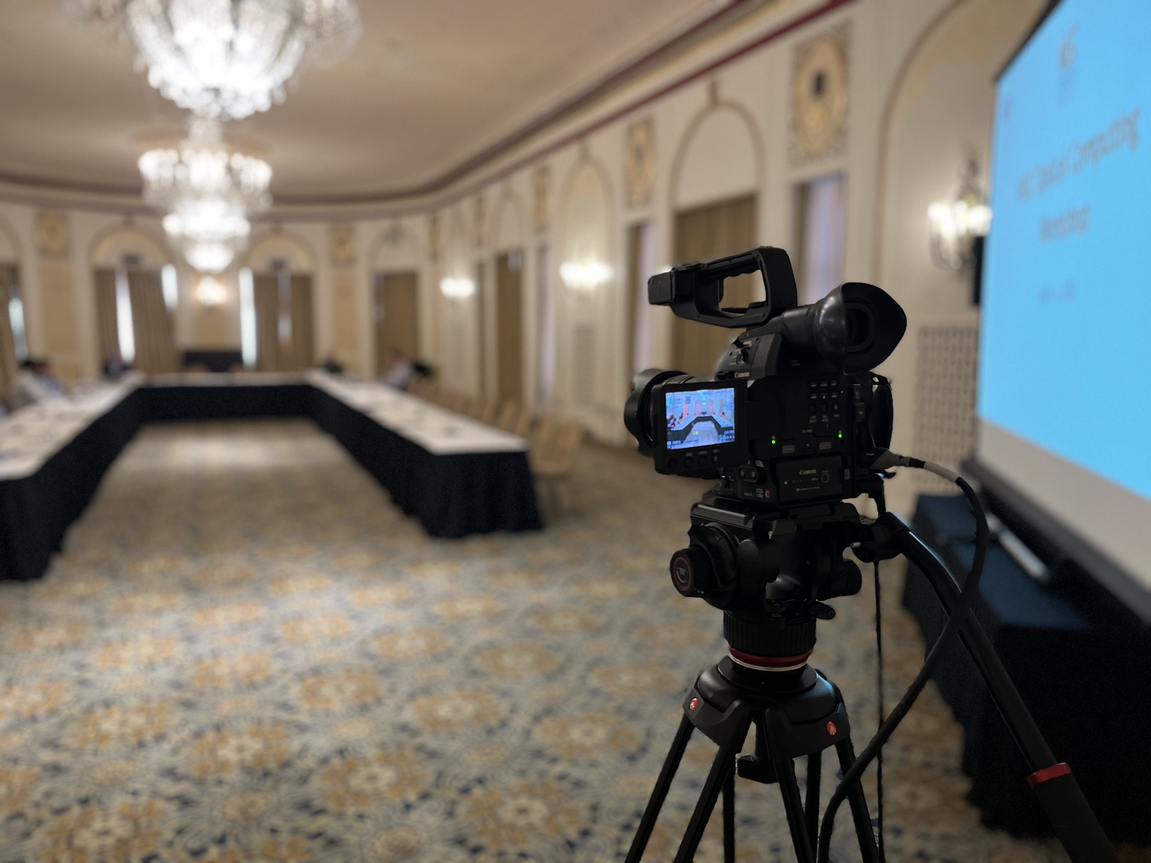 Virtual event services in hotel in SF