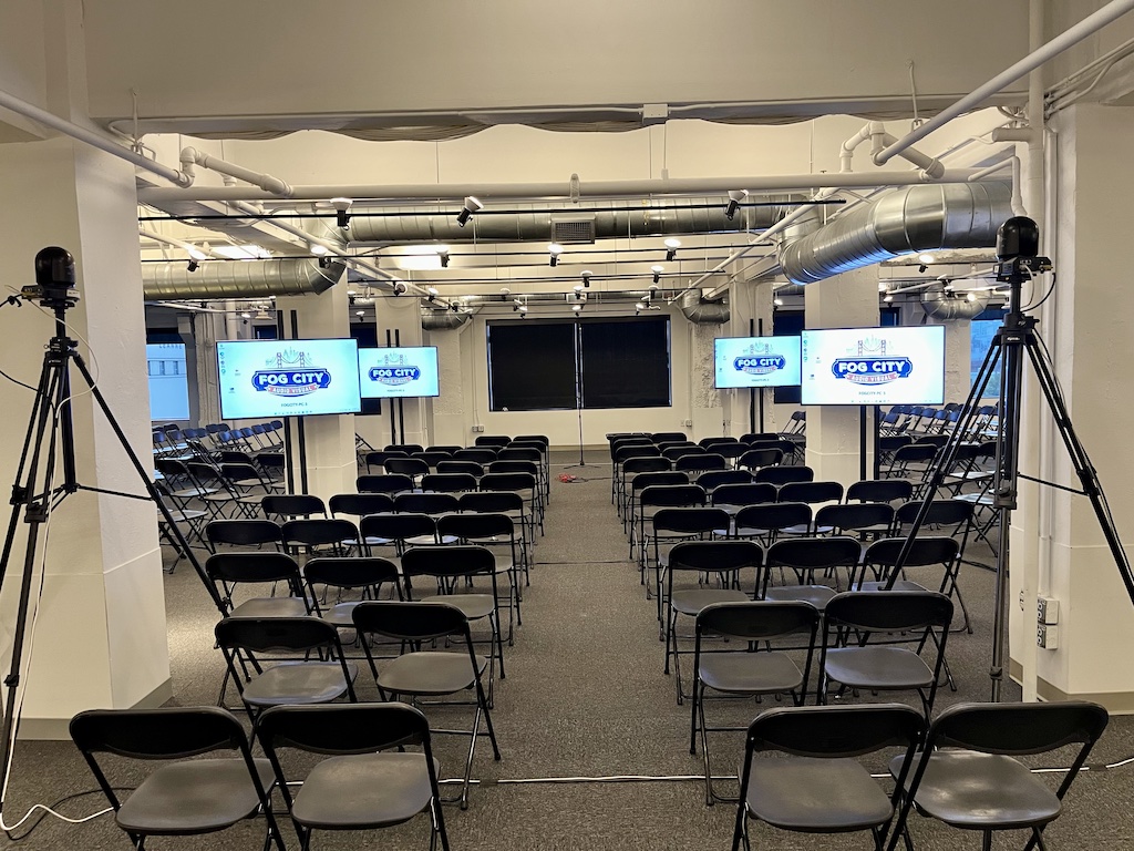 Zoom meeting for corporate all-hands
